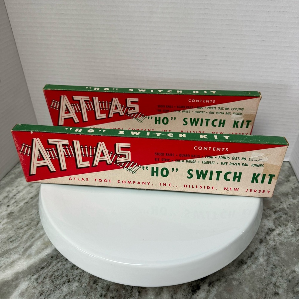 Atlas HO Switch Kit #6 (lot of 2) Vintage